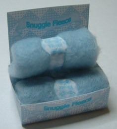 BLUE SNUGGLE FLEECE DISPLAY BOX